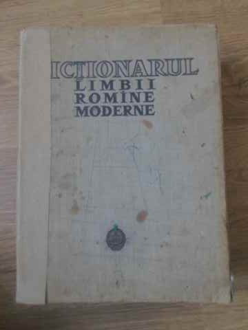 DICTIONARUL LIMBII ROMINE MODERNE (UZAT)-COLECTIV