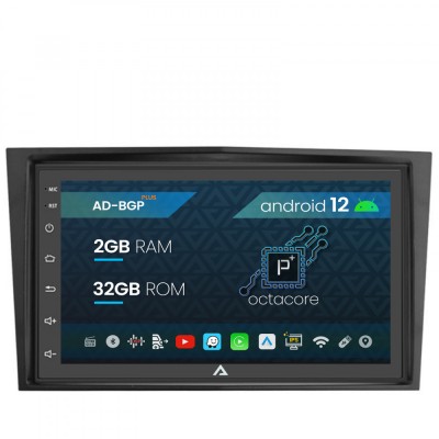 Navigatie Opel, Android 12, P-Octacore 2GB RAM + 32GB ROM, 7 Inch - AD-BGP1002+AD-BGROP002 foto