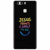 Husa silicon pentru Huawei P9, Jesus Paints A Smile In Me