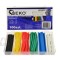 Set 100 tuburi termocontractabile colorate, GEKO G02823