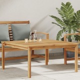 vidaXL Masă de cafea Maro 110 x 110 x 45 cm Lemn masiv de tec