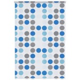 Roleta perdea de dus 160x240 cm Model cercuri