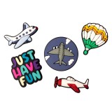 Sticker 3D OEM Travel pentru Husa Telefon / Tableta, Set 5 bucati, Multicolor