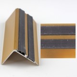Profil aluminiu pentru treapta, Davo Pro 2150 auriu, 3 m