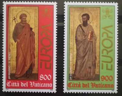 BC84, Vatican 1998, serie arta, europa cept foto