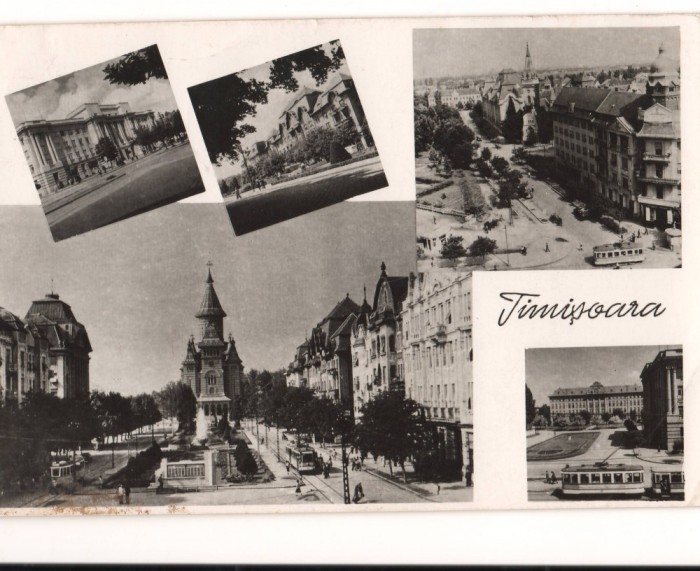 CPI B13704 CARTE POSTALA - TIMISOARA, MOZAIC, RPR