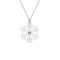 Little Snowflake - Colier personalizat fulg si litera din argint 925