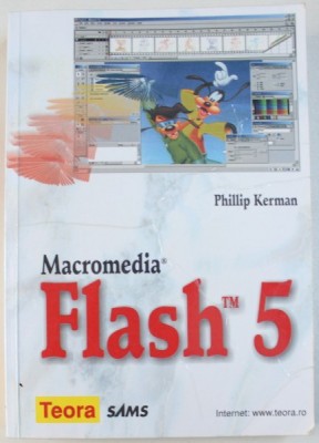 MACROMEDIA FLAS TM 5 de PHILLIP KERMAN , 2001 foto