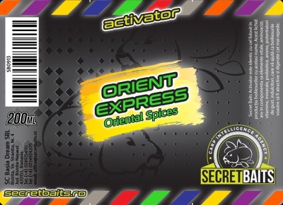 Secret Baits Orient Express Activator - 200 ml foto
