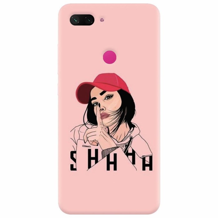 Husa silicon pentru Xiaomi Mi 8 Lite, Shhh