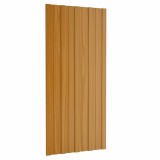 vidaXL Panou de acoperiș 12 pcs natural 100 x 45 cm Oțel galvanizat 42047129