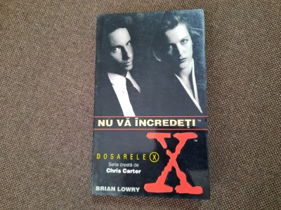 DOSARELE X NU VA INCREDETI-CHRIS CARTER foto