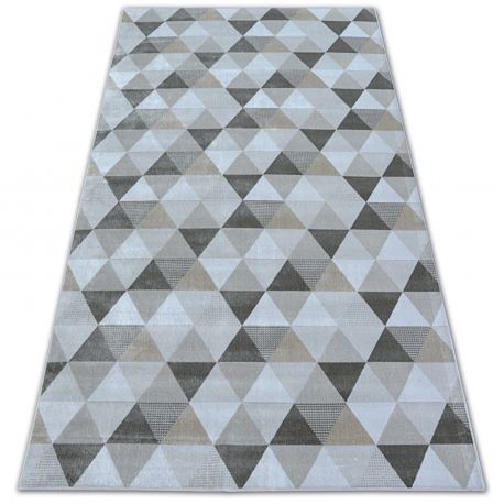 Covor Nobis 84166 crem - Triunghiuri, 160x230 cm