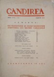 Revista Gandirea, Anul XVII, nr. 3/martie 1938