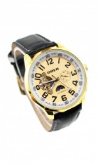 Ceas barbati automatic, business, elegant GOER G21GOLD foto