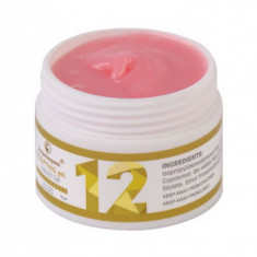 Gel UV pentru constructii unghii No.12 FSM, 15 g, Cover Rose foto