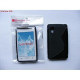 Husa Silicon S-Line Neagra pentru LG L4 II E440 - Protectie Premium