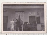 Bnk foto Scena piesa de teatru - actrita Mary Theodorescu, Alb-Negru, Romania 1900 - 1950, Portrete