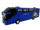Macheta Autobuz Autocar Luxury din Metal albastru
