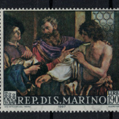 SAN MARINO 1967 - Picturi / serie completa MNH