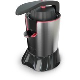Storcator de citrice Tesla CJ301BX, 300W, 0.65L, 2 conuri, 2 directii de rotire, Inox/Negru