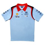Hyundai Motorsport tricou polo blue 2025 - XXXL