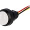 Lampă de control LED galben/roșu 230V