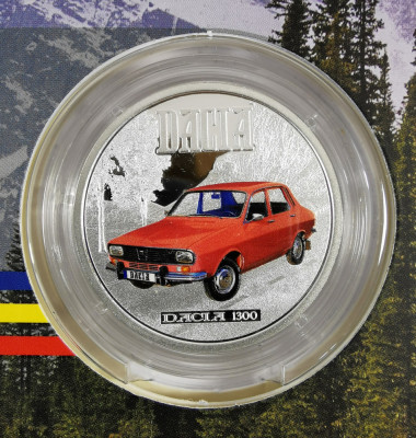 Medalie Argint - Masini Romanesti care au facut istorie - Dacia 1300 foto