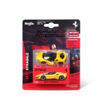MAISTO MASINUTA METALICA SPEED ICONS FERRARI SF90 STRADALE GALBEN SCARA 1 LA 64 SuperHeroes ToysZone