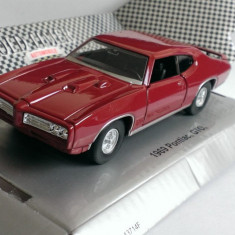 Macheta Pontiac GTO 1969 - Welly 1/36 muscle car