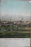 Carte postala, Sibiu, vedere generala, perioada interbelica