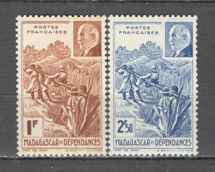 Madagascar.1941 Maresal Petain SM.126