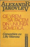 Ce vrem sa facem din Uniunea sovietica. Convorbire cu Lilly Marcou - Alexandr Iakovlev