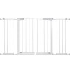 Poarta de siguranta pentru scari Safety Gate, 132-141 cm, otel alb, Oem