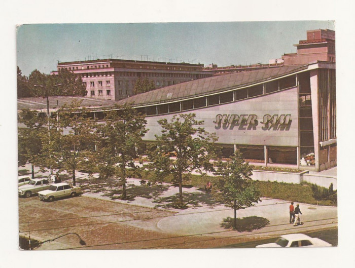 FA38-Carte Postala- POLONIA - Varsovia, Pavilionul Super Sam, circulat 1973