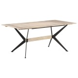 Cumpara ieftin Masa de bucatarie, 180x90x76 cm, lemn masiv de mango