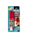 Adeziv Bicomponent Metal Rapid BISON Epoxy 5min 2x12ml: Lipire Metal, Sticla, Ceramica, Lemn - Transparent, Rezistent, Universal