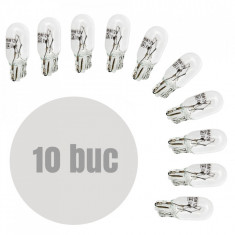 Bec de poziție W5W - T10 12V 5W - set de 10 - CARGUARD