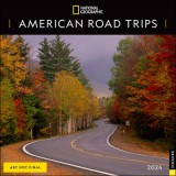 National Geographic: American Road Trips 2024 Wall Calendar