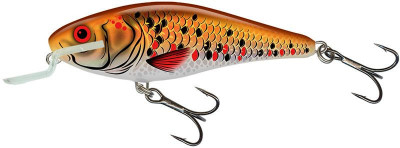 Salmo Wobler Executor Shallow Runner 9cm Holographic Golden Back foto