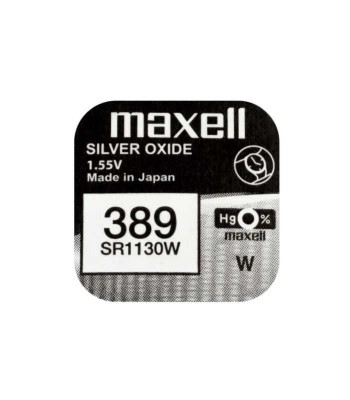 Baterie ceas Maxell SR1130W V389 AG10 1.55V oxid de argint 1buc foto