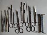 Trusa Instrumentar Chirurgical / Disecție Profesională &ndash; Inox Germania (Oeschleibinger, Rostfrei, Feather