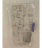 Kit mufe JST-PH2.0 2-3-4-5pini mama-tata cu pas 2mm 230buc, Oem