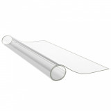 Fata de Masa tip Folie PVC de Protectie pentru Masa sau Podea/Parchet, Transparent, Dimensiuni 160x90 cm, vidaXL