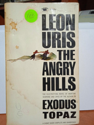 Leon Uris The Angry Hills foto
