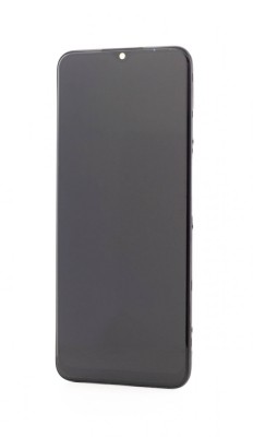 LCD Oppo A16, Negru, OEM Service Pack foto