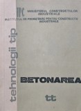 Cumpara ieftin Tehnologii tip. Betonarea - 1981 (F338)