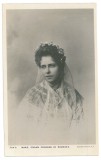 2496 - Queen MARY, Maria, Royalty, Regale, Romania - old postcard - unused