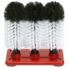 Gl&auml;sersp&uuml;lb&uuml;rste, Gl&auml;sersp&uuml;lb&uuml;rstengarnitur Profis - GR-1 - 3 x 18 cm