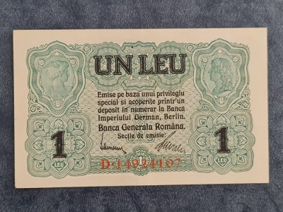 1leu BGR din 1917 foto